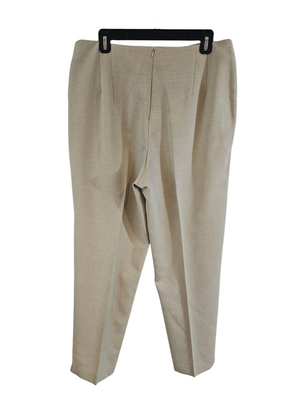 Lois Snyder Dani Max Size 16 Beige Women's Two-Piece Pant Suit Jacket & Trousers - Picture 2 of 7